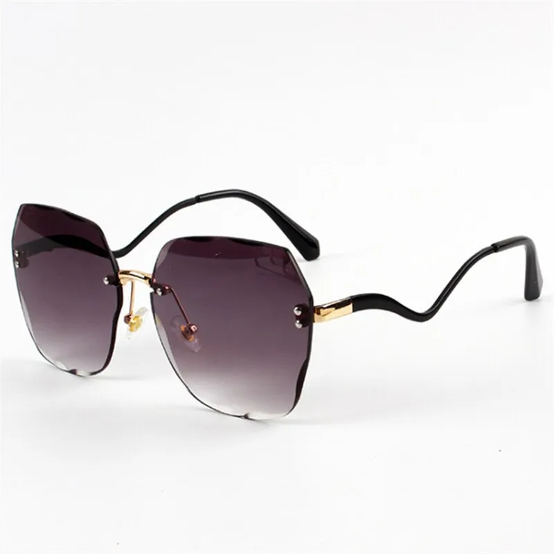 21 Rimless Gradient Sunglasses