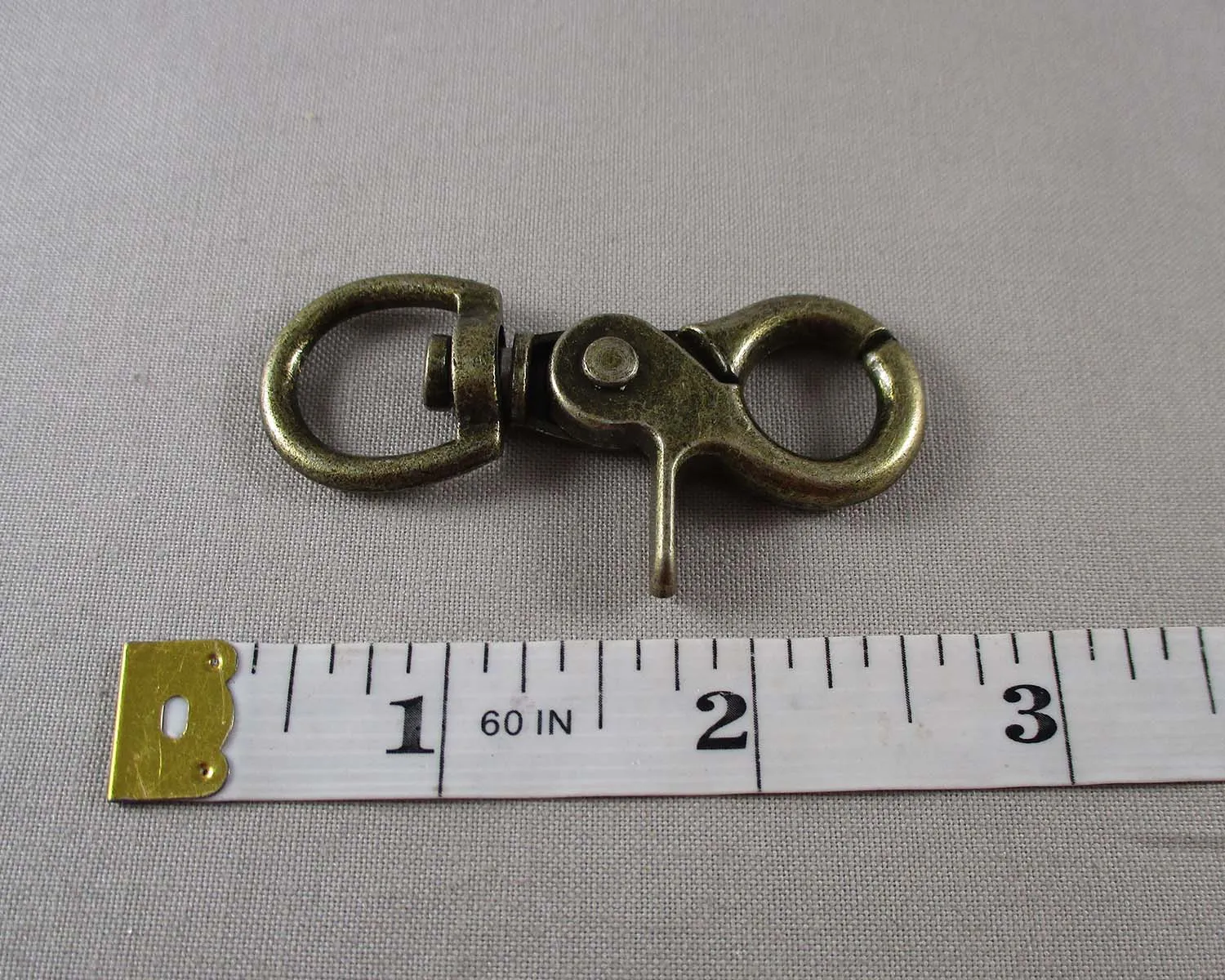 50% OFF!! Antique Bronze Swivel Snap Hook 1pc (2225)