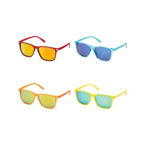 805 Pop Color Square Sunglasses - Adult