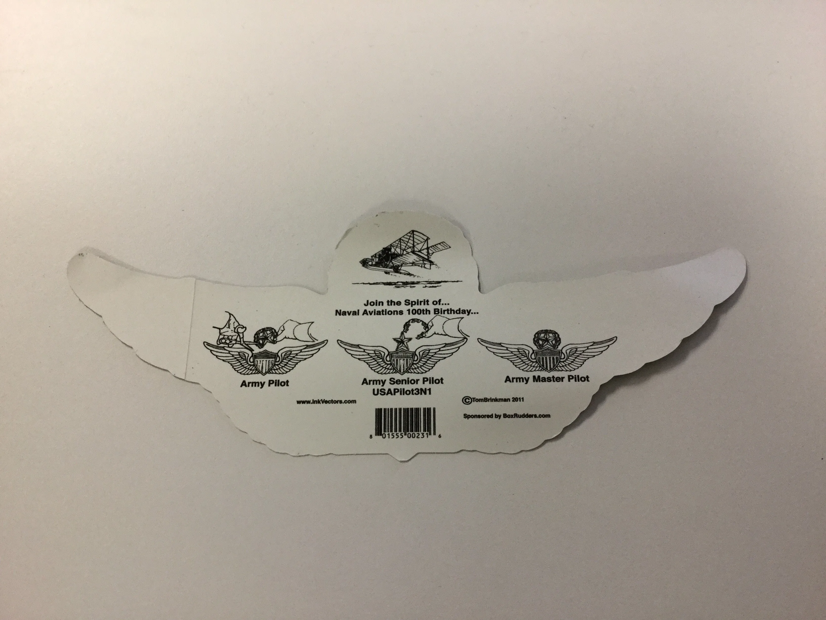 Army Wing Decal