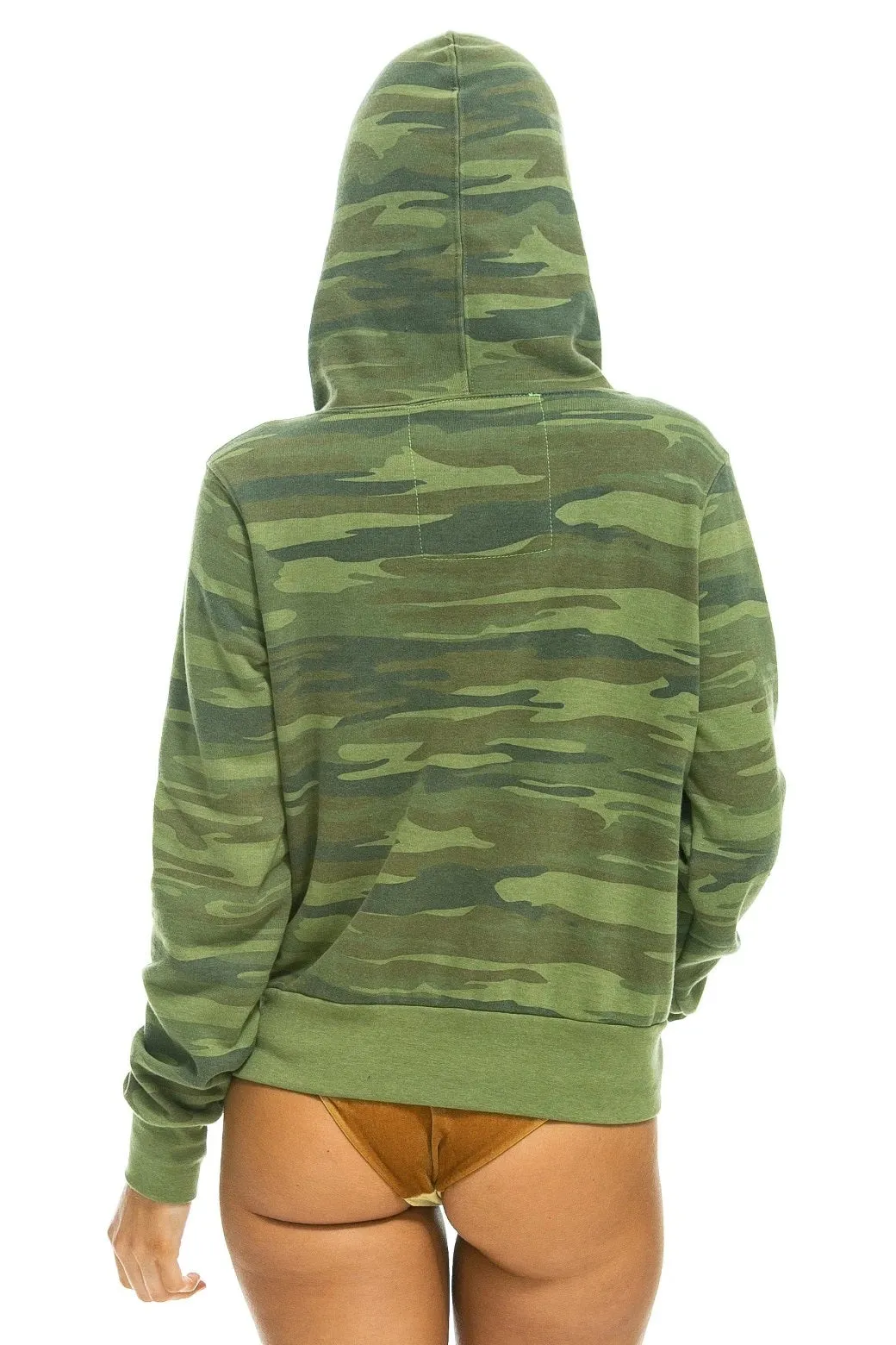 Ninja Pullover Hoodie by Aviator Nation in Camouflage Pattern