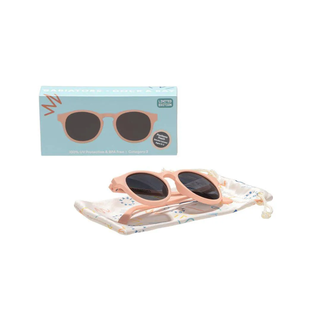 Babiators X Dock & Bay Original Keyhole Sunglasses - Positano Peach