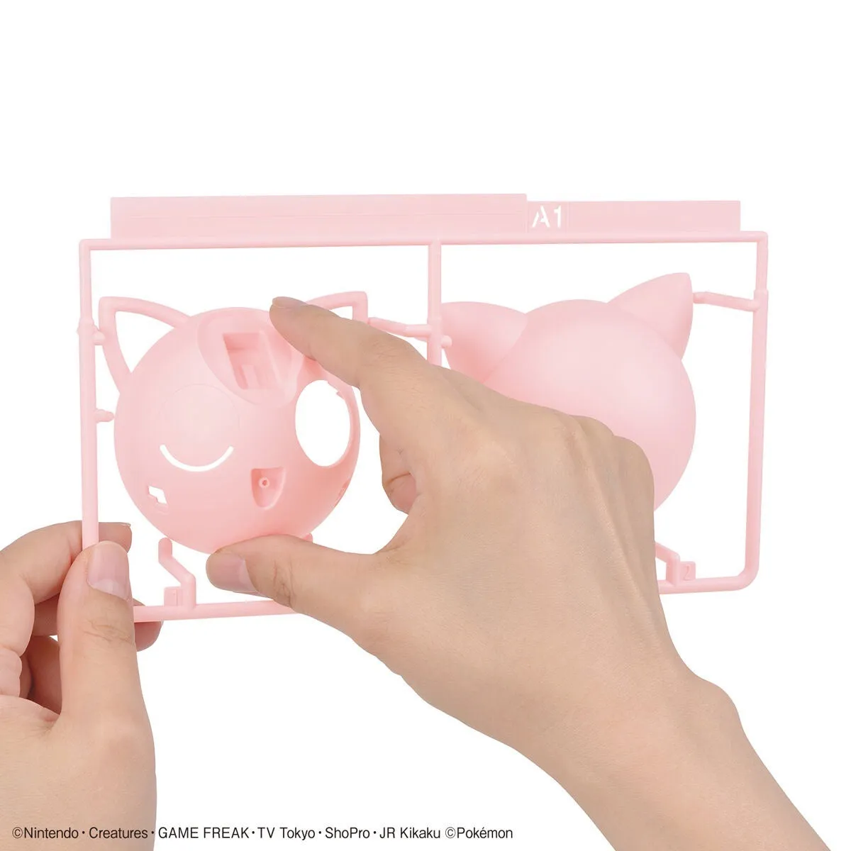 Bandai Pokemon Plastic Model Collection Quick !! 09 Jigglypuff (Plastic Model)