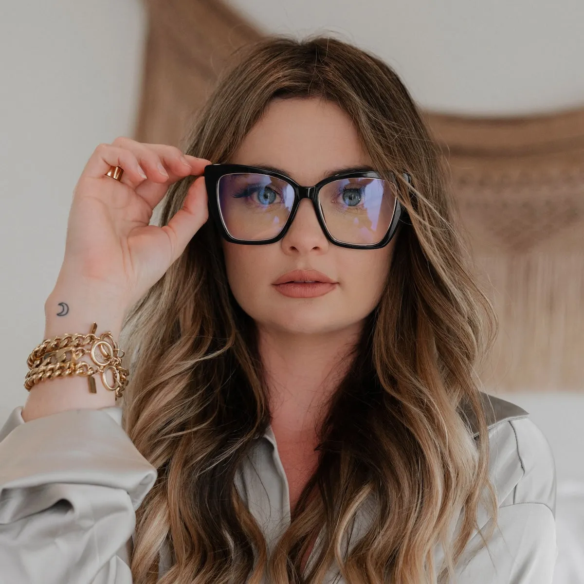 BECKY IV - BLACK   PRESCRIPTION GLASSES