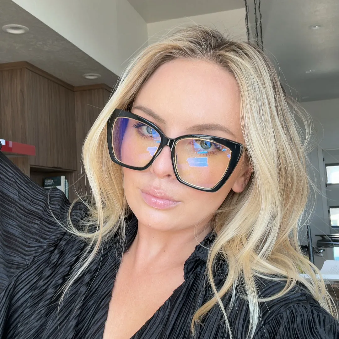 BECKY IV - BLACK   PRESCRIPTION GLASSES