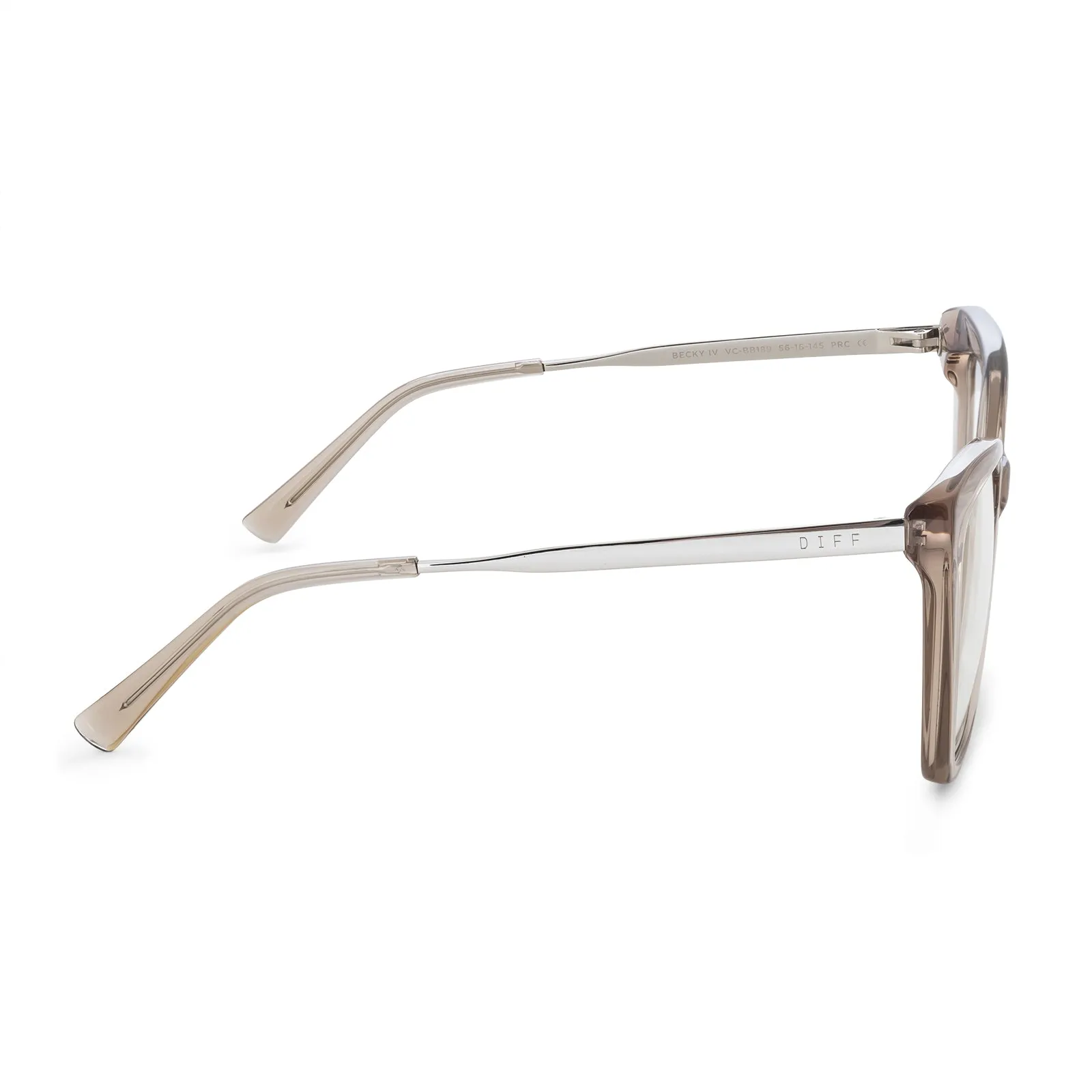 BECKY IV - VINTAGE CRYSTAL   PRESCRIPTION GLASSES