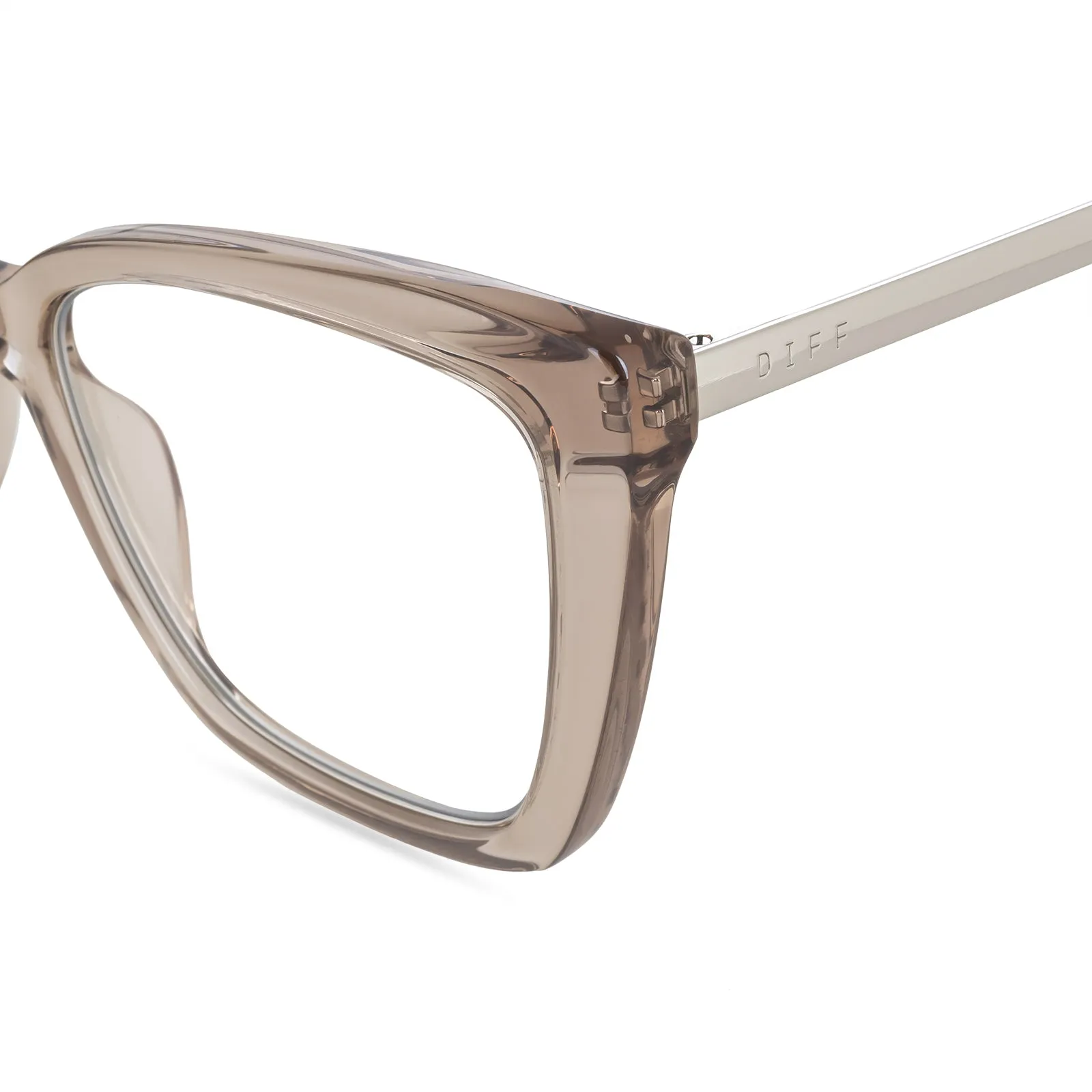 BECKY IV - VINTAGE CRYSTAL   PRESCRIPTION GLASSES