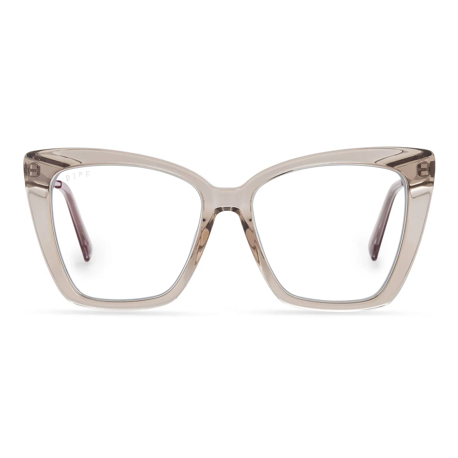 BECKY IV - VINTAGE CRYSTAL   PRESCRIPTION GLASSES