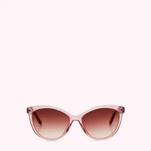 BLUSH GLITTER SUNGLASSES