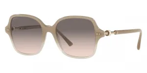 Bulgari Women's 54 mm Beige Gradient Beige Sunglasses BV8239-54993B-54