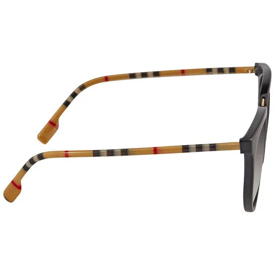 Burberry Grey Gradient Round Ladies Sunglasses