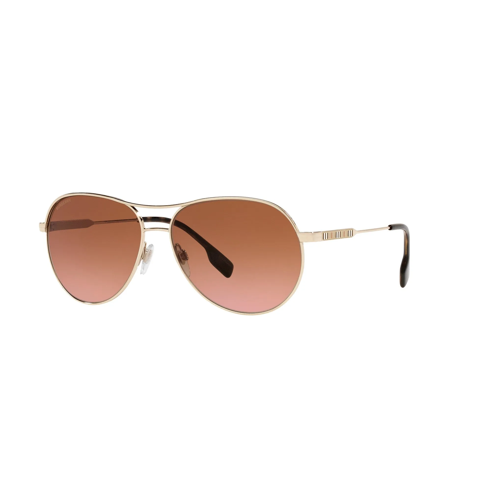 Burberry Women Gold Sunglasses BE_3122_110913