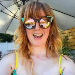 Cateye Abalone - Wood Sunglasses