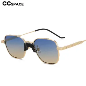 CCspace Women's Full Rim Square Alloy UV400 Sunglasses 56003
