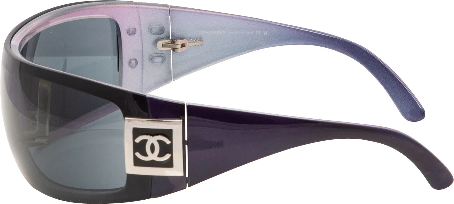 Chanel Logo Shield Sunglasses