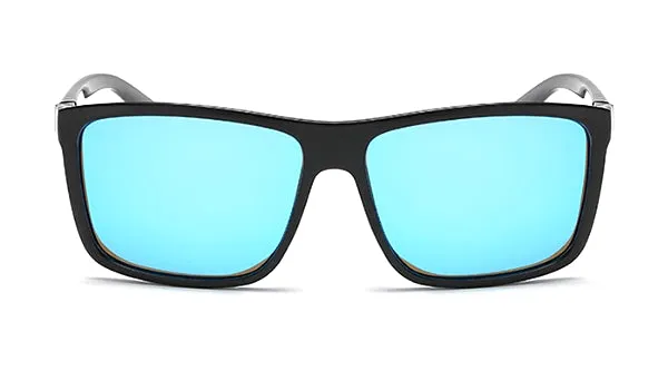 Classy Men Blue Square Sunglasses