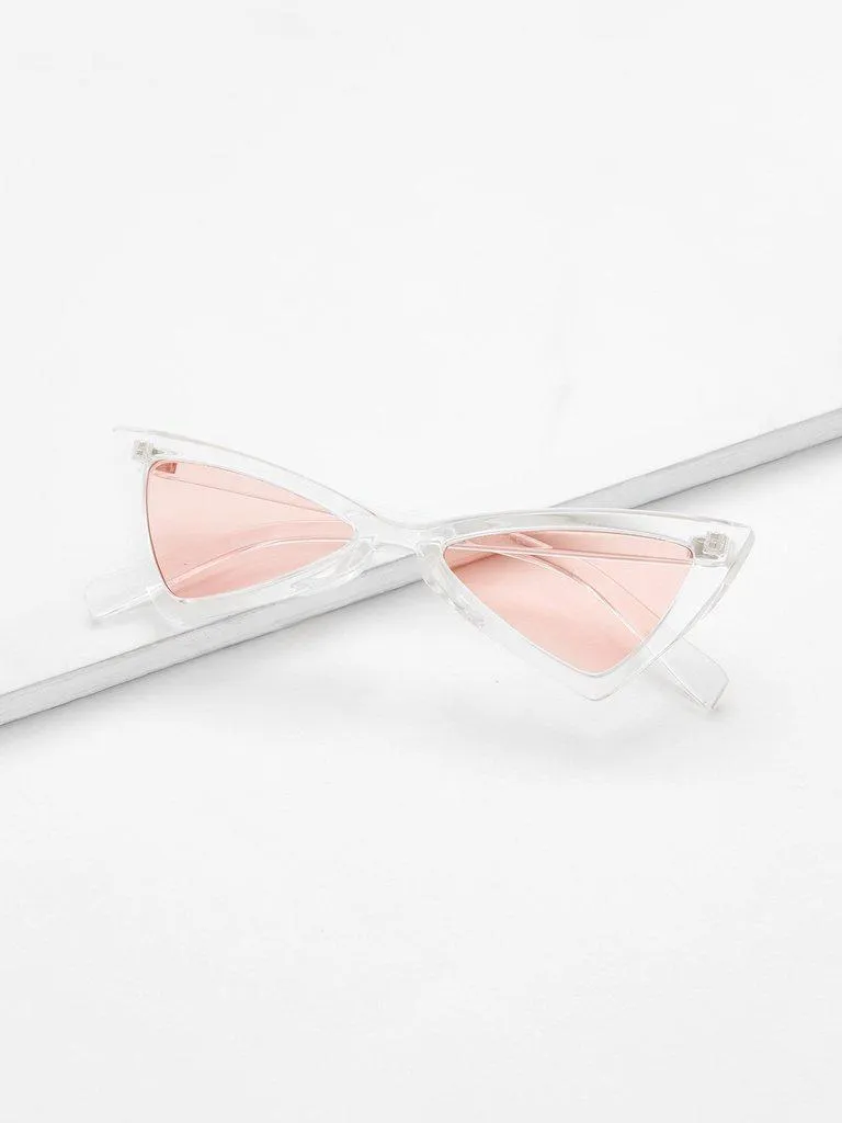 Clear Frame Sunglasses