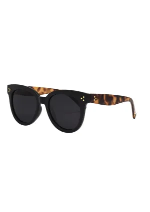 Cleo Polarized Sunglasses - Black Smoke