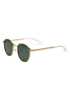 Cooper Polarized Sunglasses - Gold Green