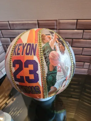 Custom basketball