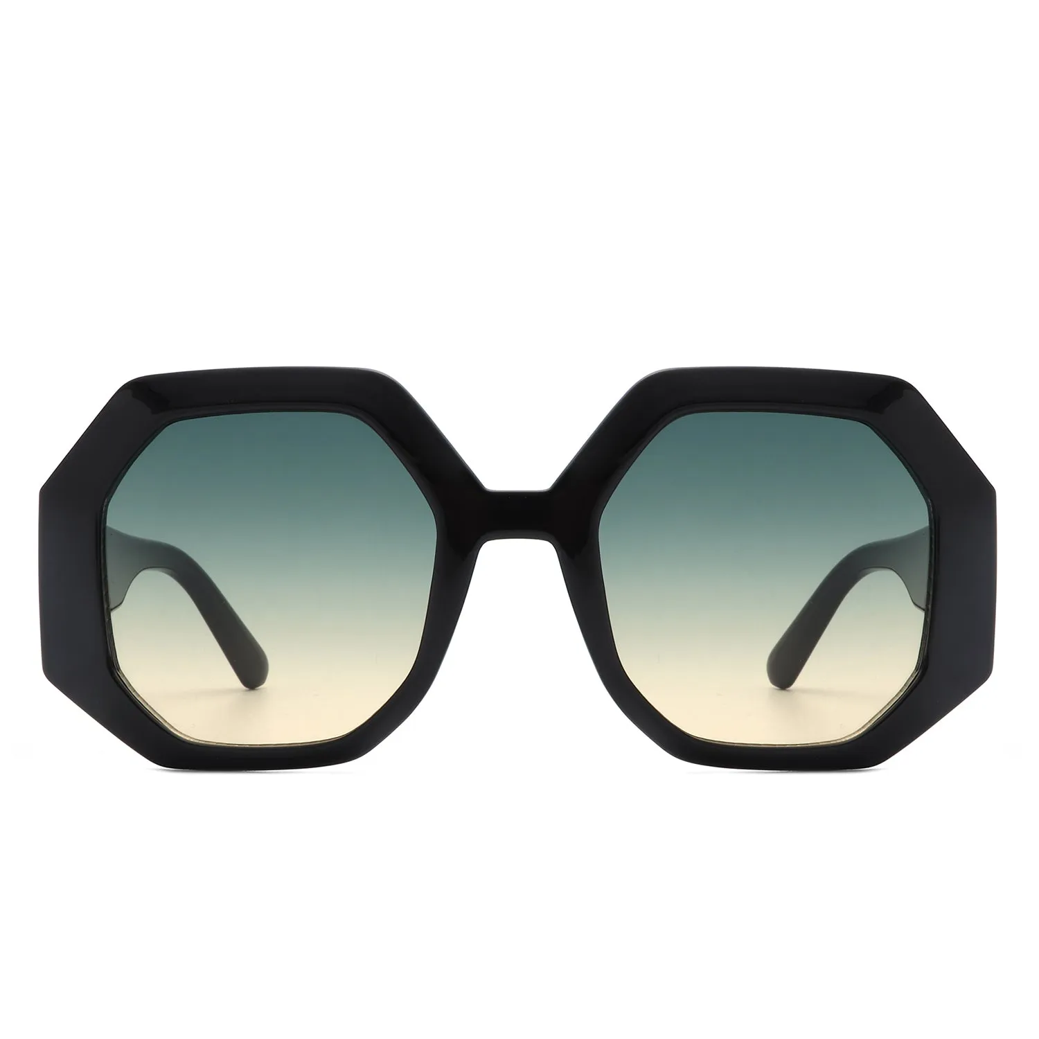 Diamorex - Retro Polygon Round Fashion Women Sunglasses