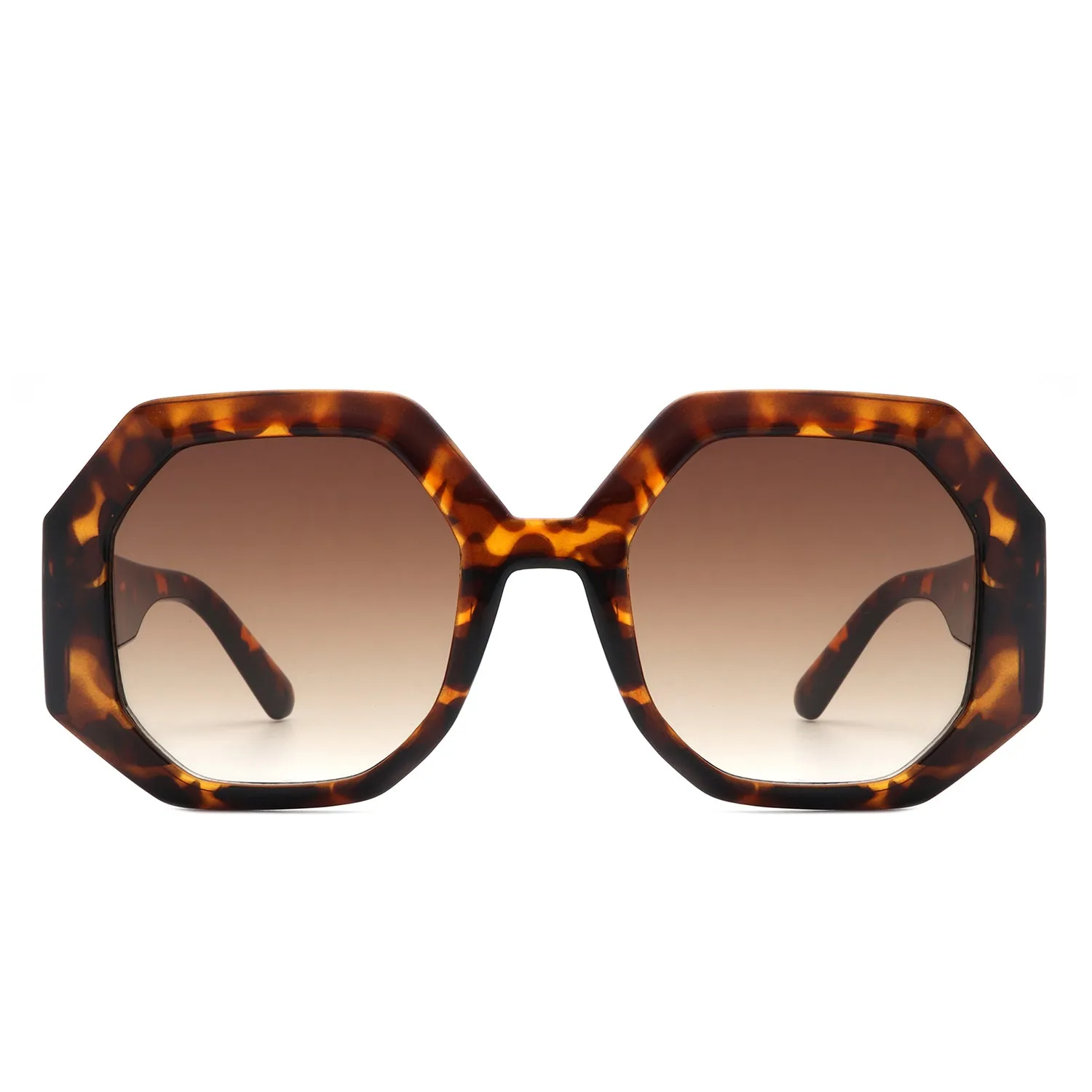 Diamorex - Retro Polygon Round Fashion Women Sunglasses