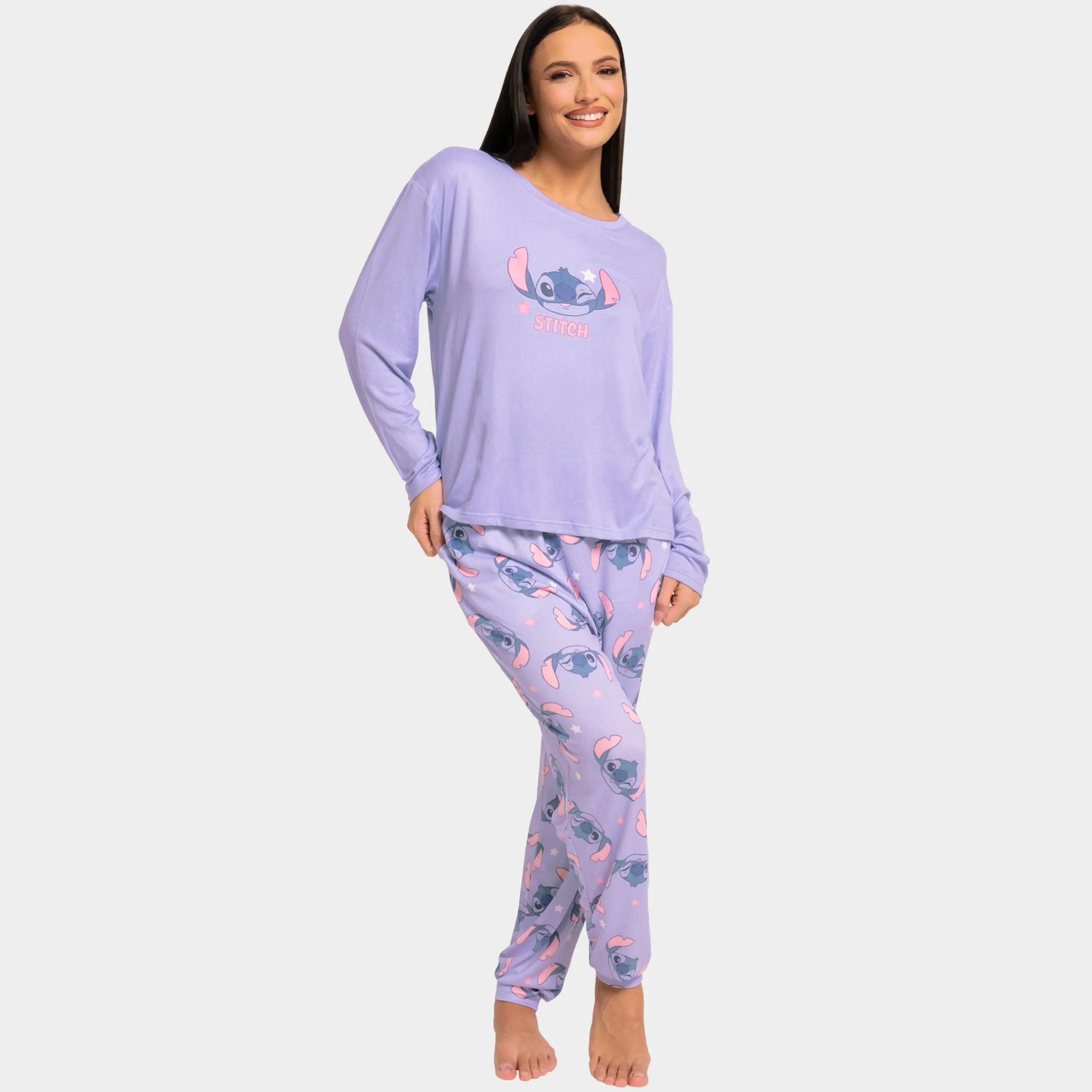 Disney Lilo And Stitch Womens Pyjamas