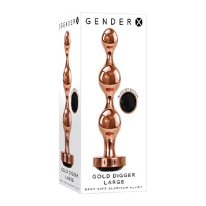 Gender X Gold Digger Large - Rose Gold/Black
