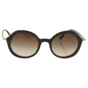 Giorgio Armani Ar 8075 5495/13 Frames Of Life-Matte Striped Brown/brown Gradient By Giorgio Armani For Women - 48-20-145