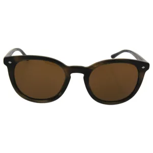 Giorgio Armani Mens Sunglasses (AR8060) Brown/Brown Acetate - Polarized - 50mm