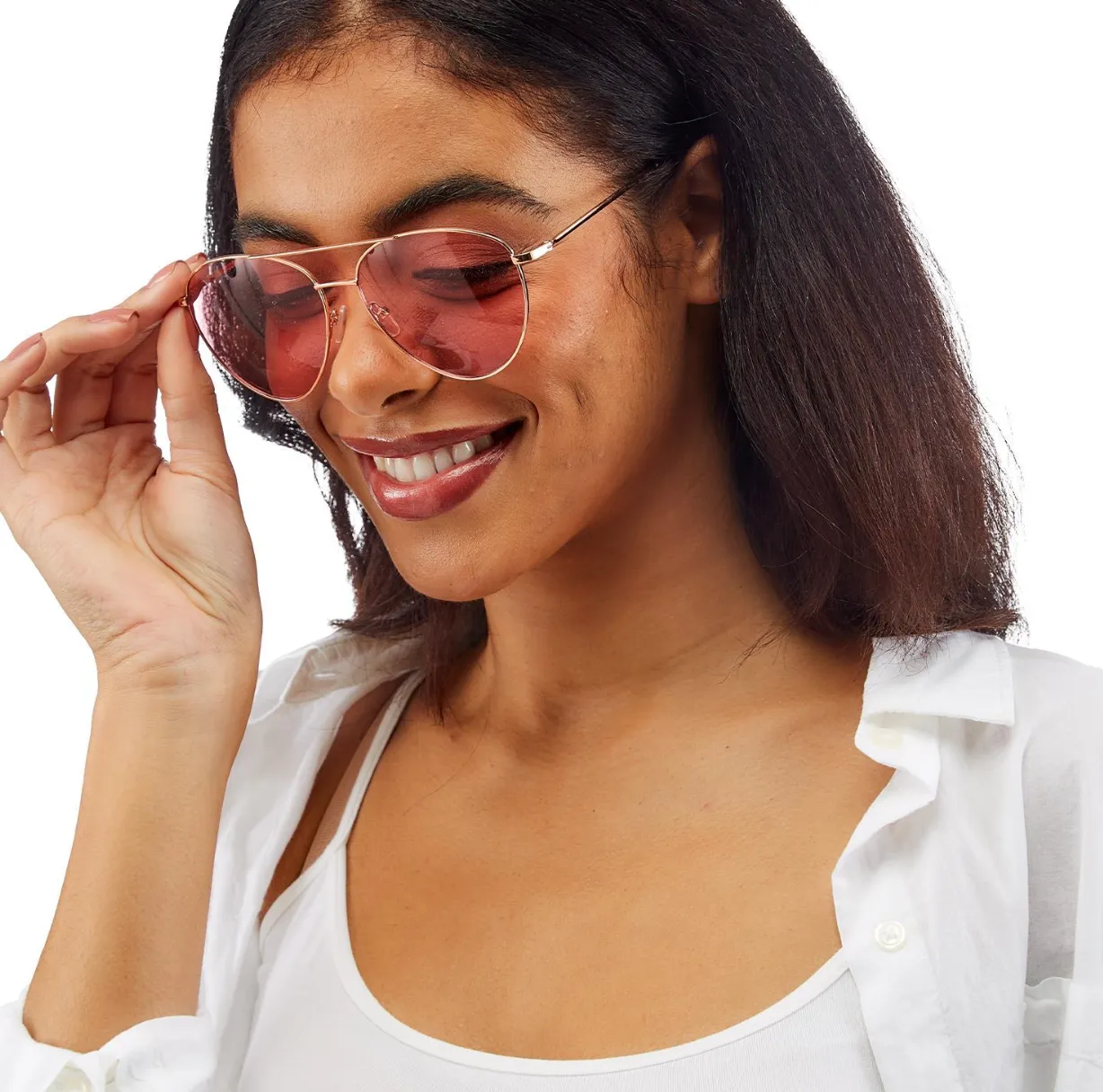Gold Frame Aviator Sunglasses - 2 Styles