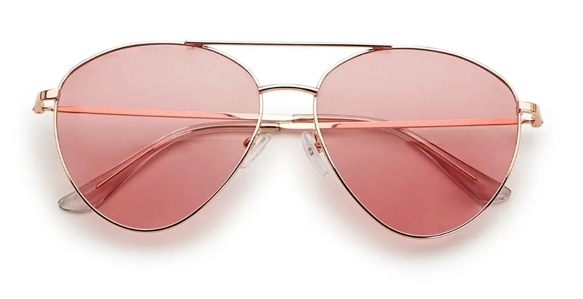 Gold Frame Aviator Sunglasses - 2 Styles