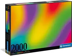 Gradient, 2000 Pcs Jigsaw Puzzle by Clementoni