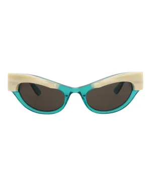 Gucci Womens GG1167S Designer Novelty Sunglasses with Iconic Logo