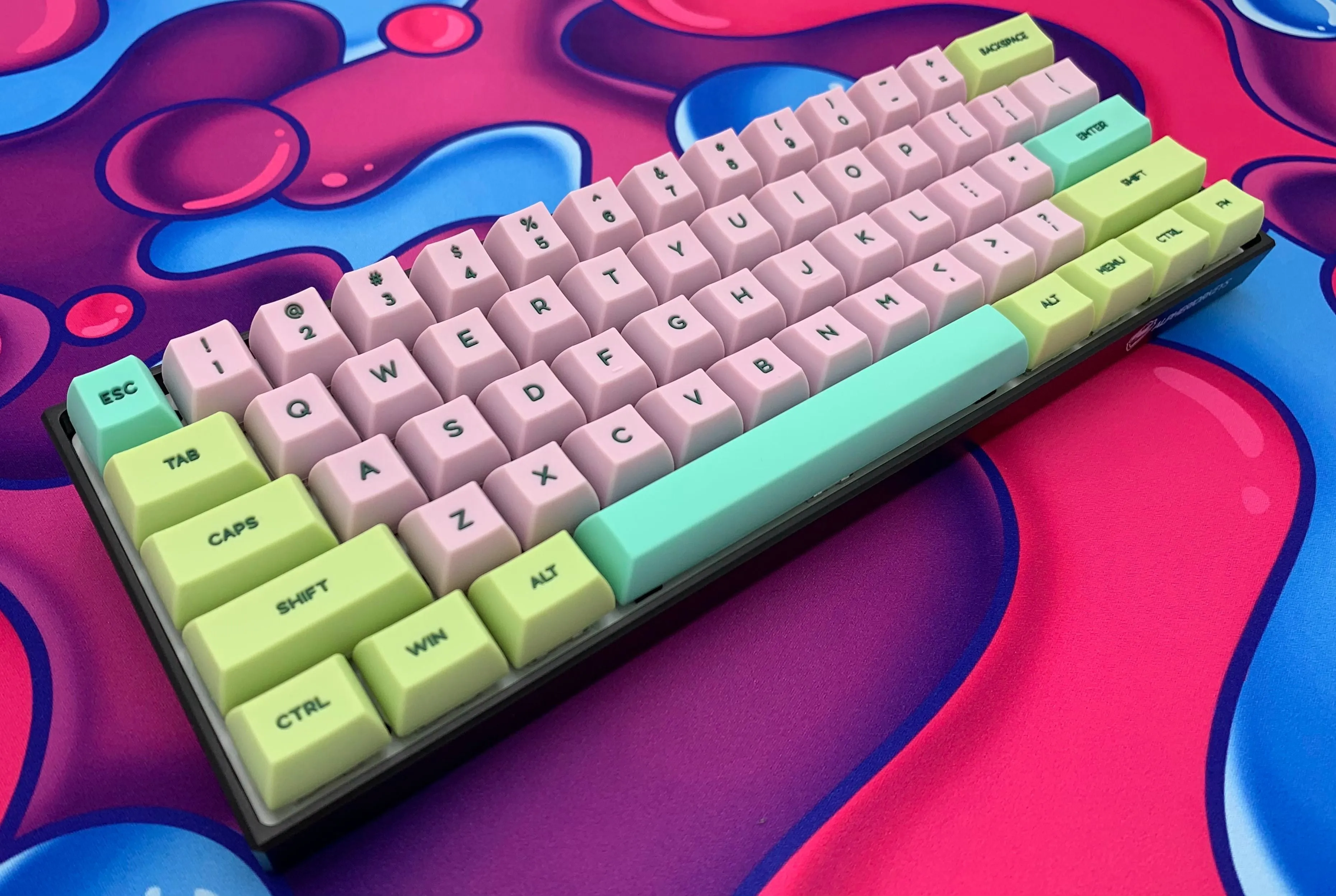 Gummy Silicone Keycap Set - Alpherior Keycaps