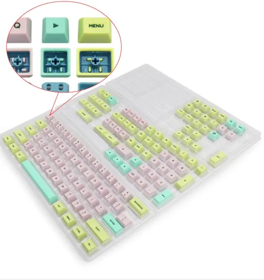 Gummy Silicone Keycap Set - Alpherior Keycaps