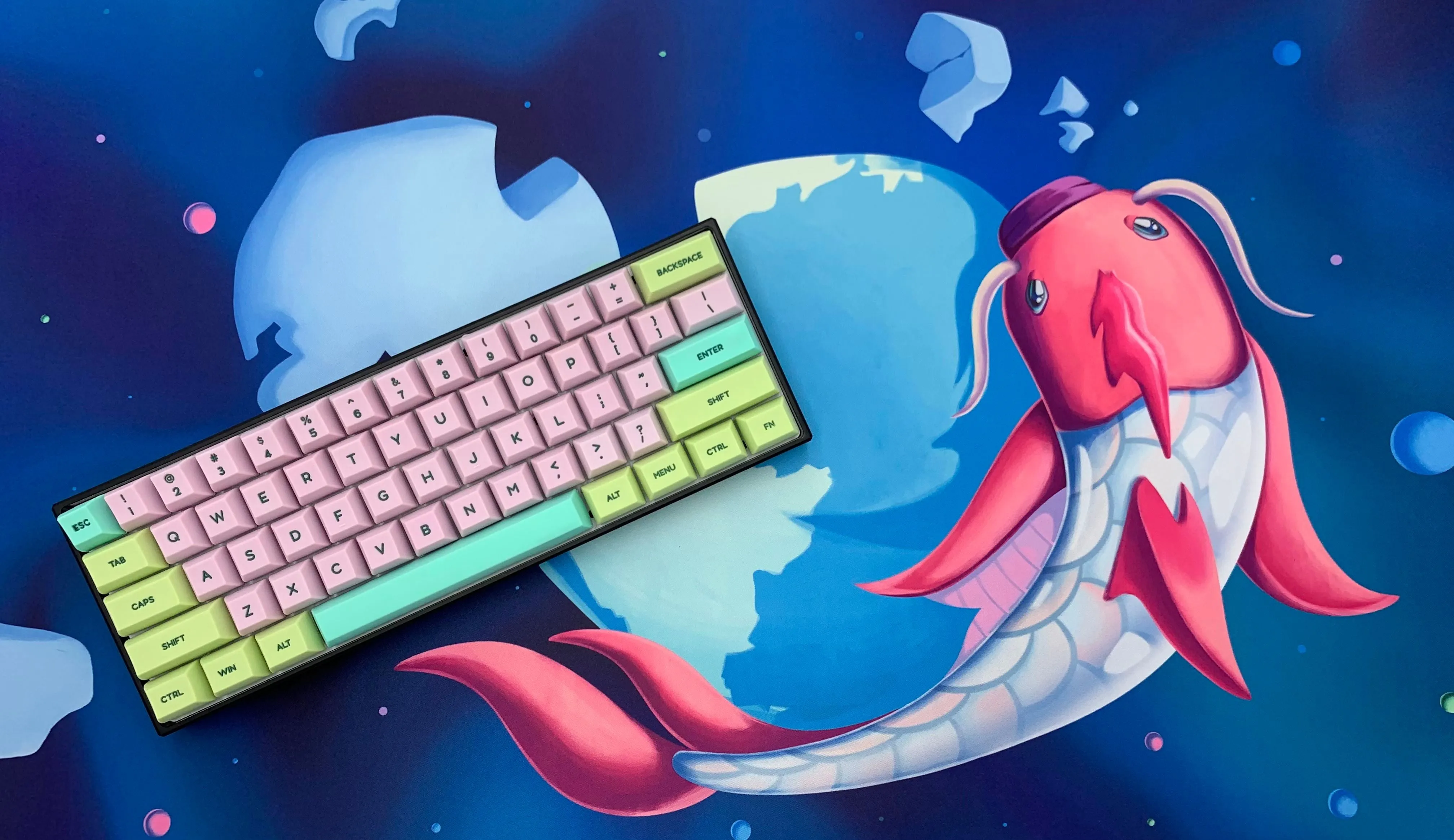 Gummy Silicone Keycap Set - Alpherior Keycaps