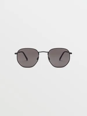 Happening Sunglasses - Matte Black/Gray