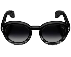 HOORSENBUHS MODEL III | BLACK GREY TORTOISE FADE ROUND SUNGLASSES