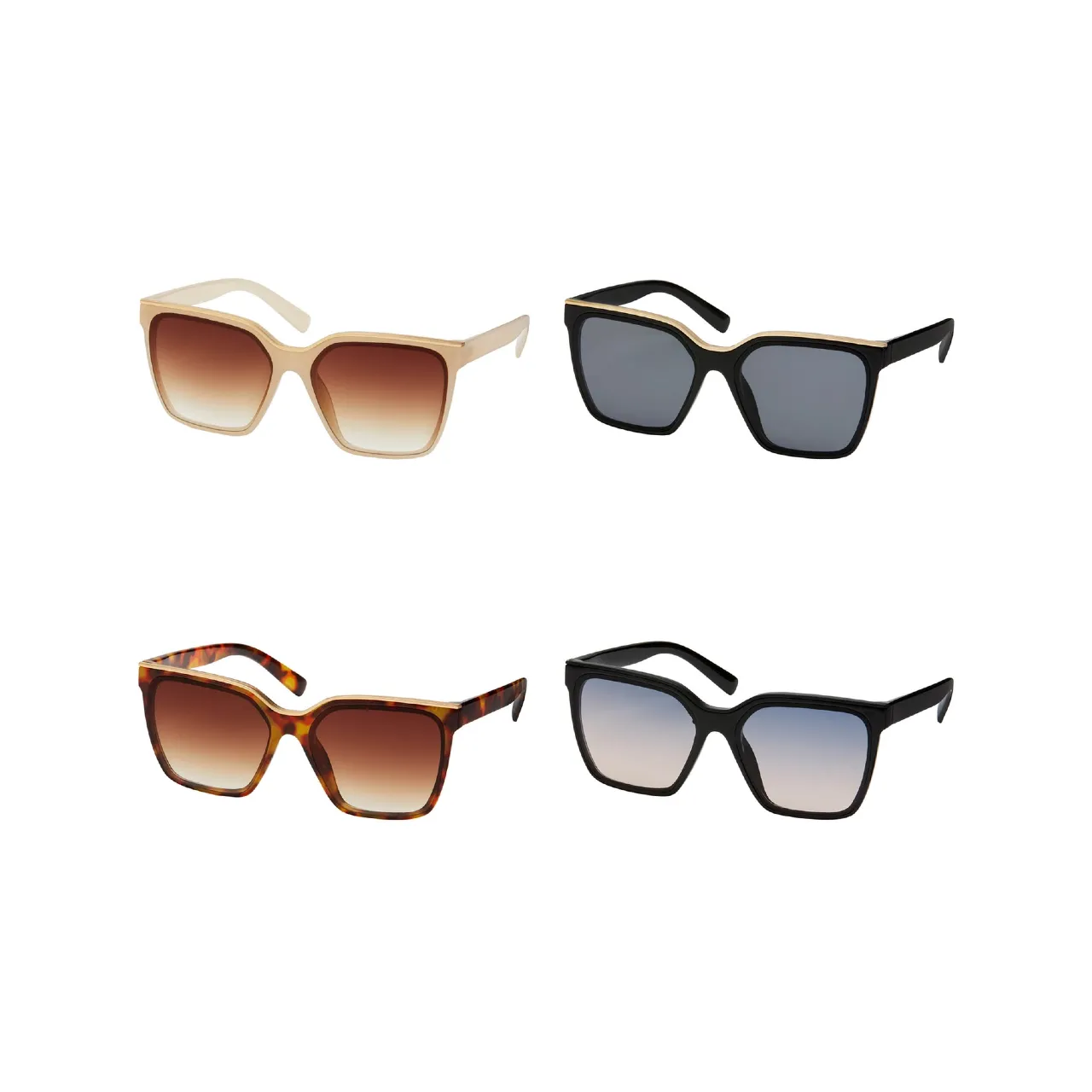 Jade Designer Oversized Sunglasses - Adult