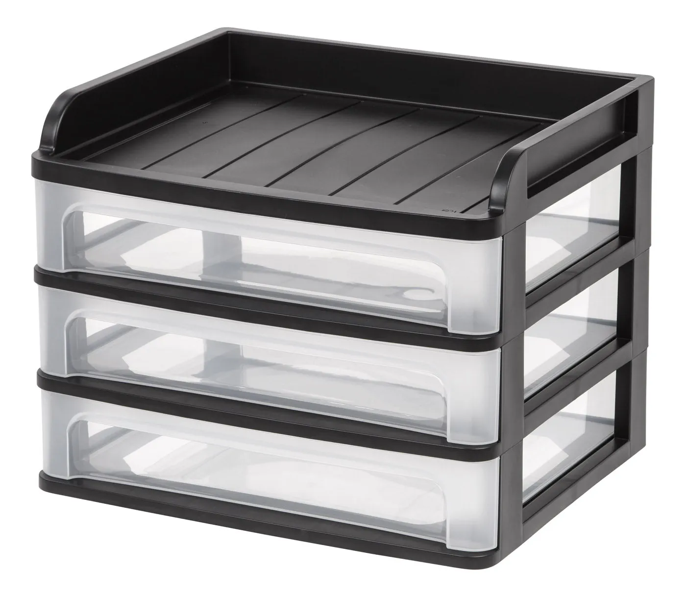 Medium Desktop Drawer System, 2 Pack, Black