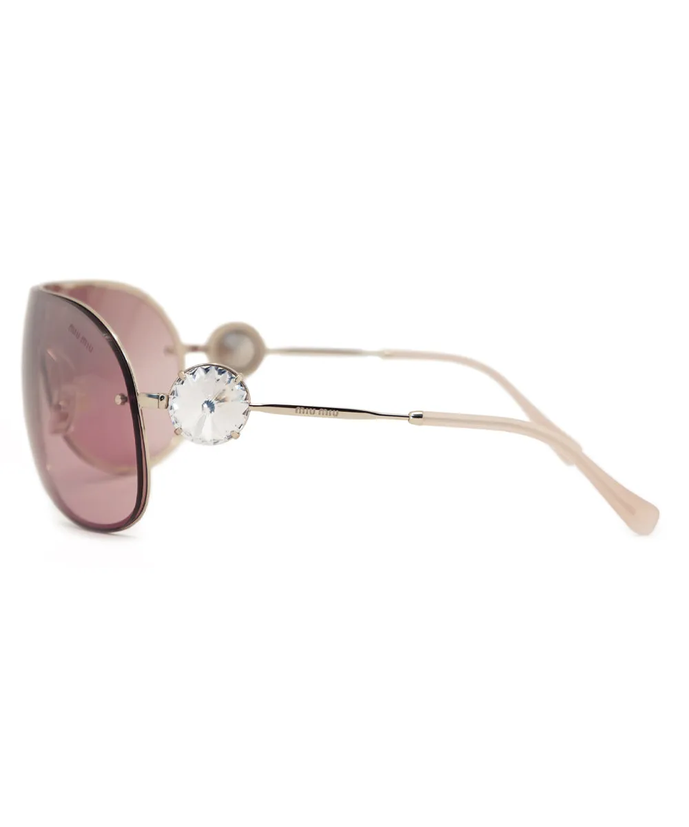 Miu Miu Aviator Sunglasses SMU67US ZVN7L1 37