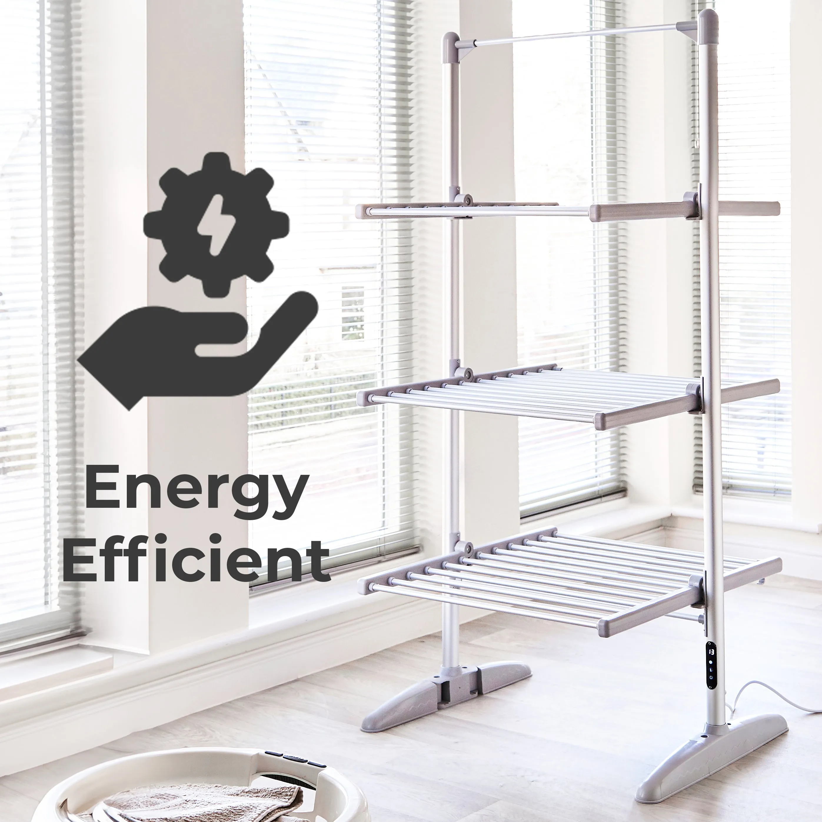 Neo Smart Wifi Indoor Electric 3 Tier Airer