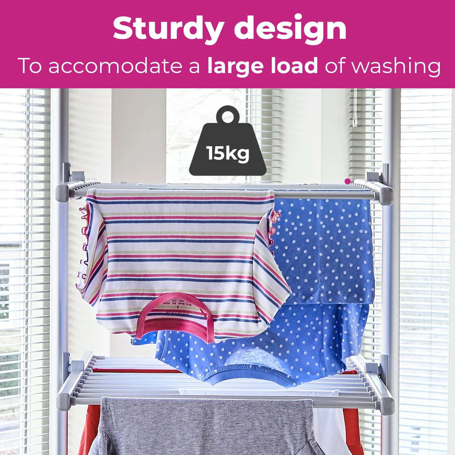 Neo Smart Wifi Indoor Electric 3 Tier Airer