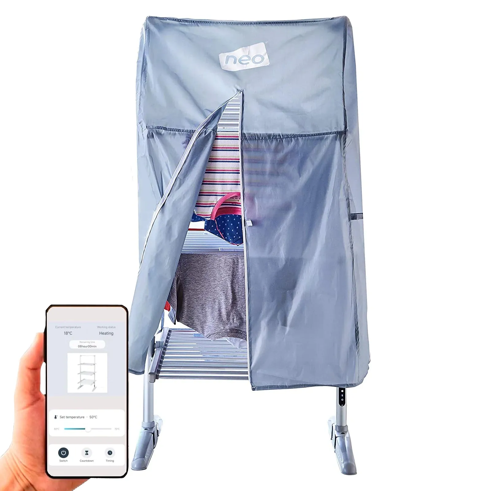 Neo Smart Wifi Indoor Electric 3 Tier Airer
