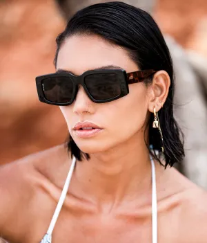 Otra Eyewear - Charlee in Shiny Black/Tort