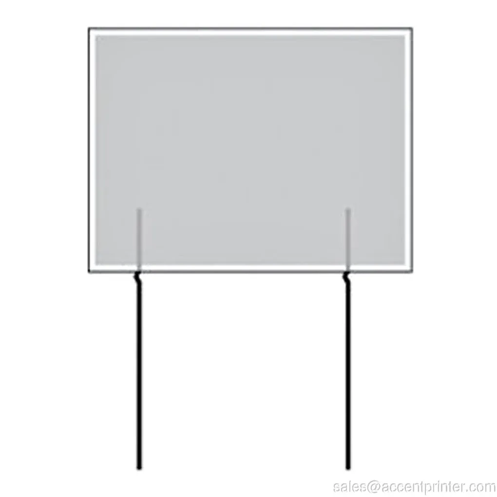 Panani's Made Fresh to Order Curbside Sign, 24"w x 18"h, Full Color Double Sided