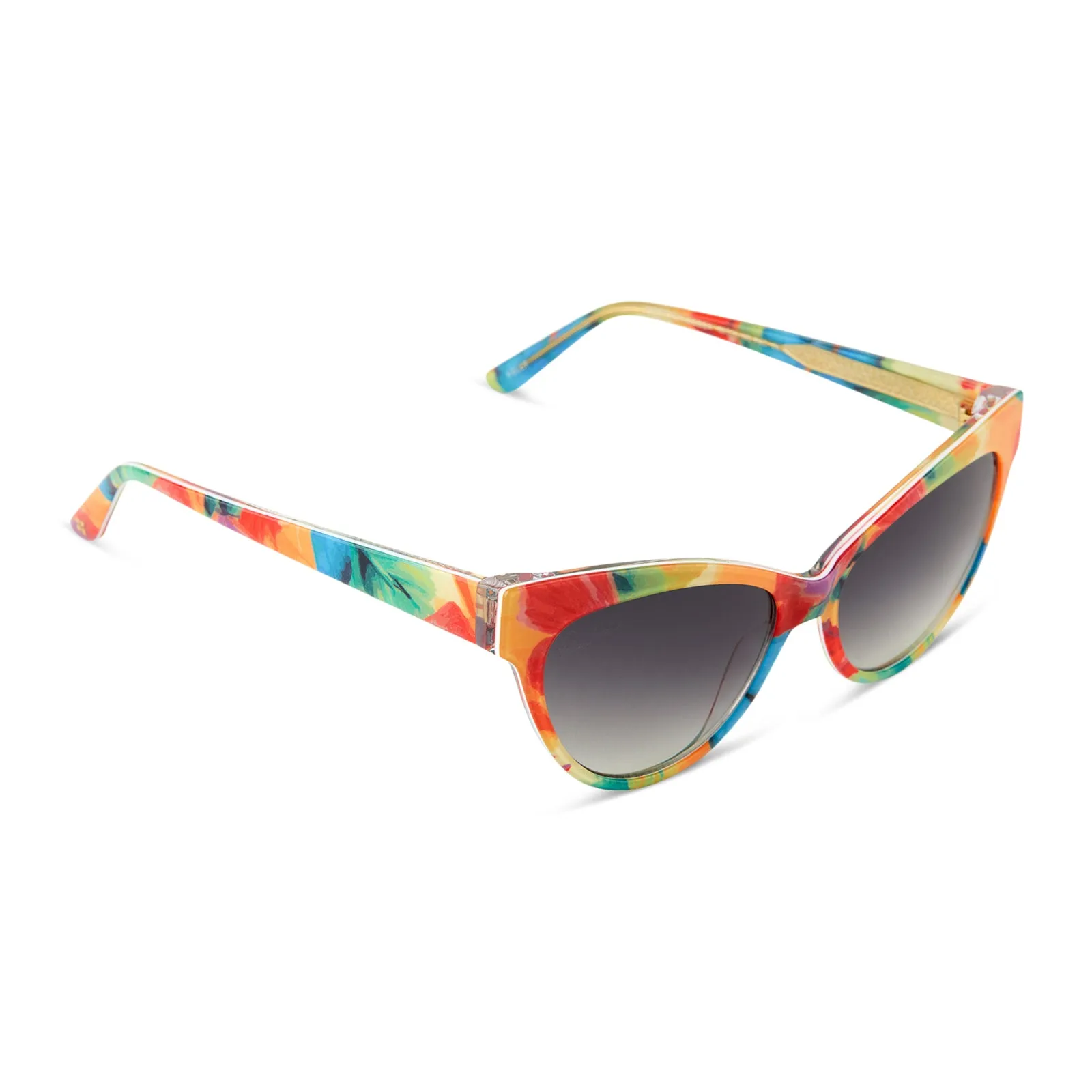 PATRICIA NASH  - KELLY   WATERCOLOR   GREY GRADIENT SUNGLASSES