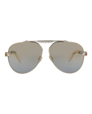 Philipp Plein Novelty Sunglasses Style #SPP048M-62033M