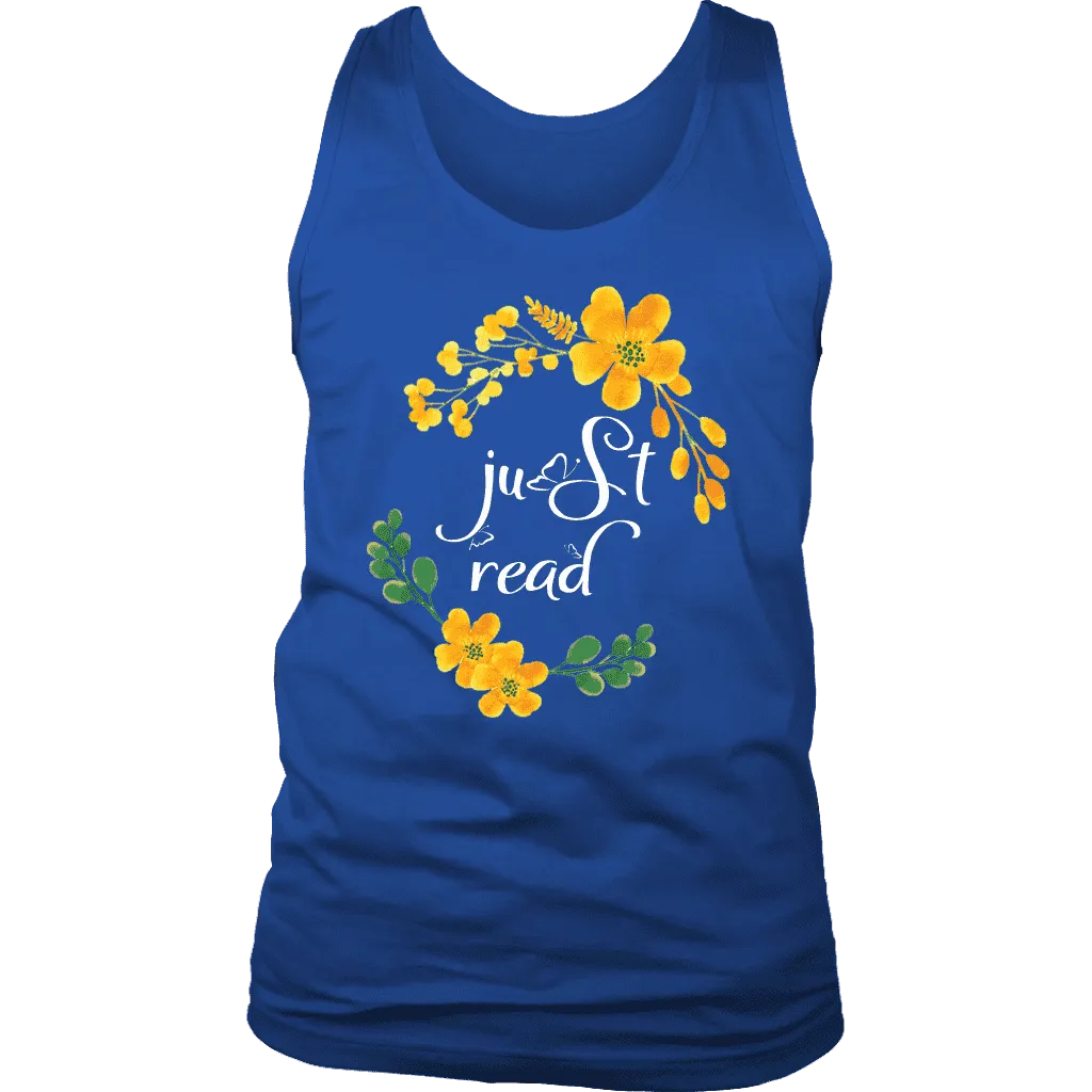 "just read" Men's Tank Top